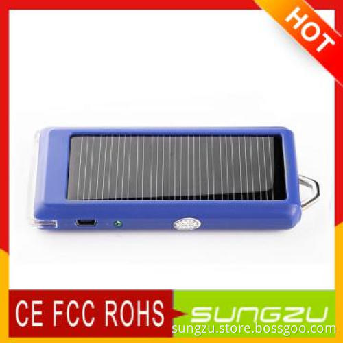 Solar Travel Charger With LED Flashlight